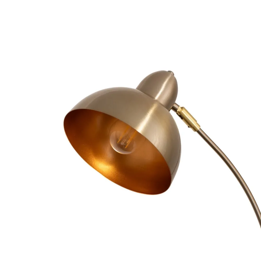 Opviq Gang|Pendellamper > Gulvlampe Varzan, guld, metal, højde 162 cm, E27