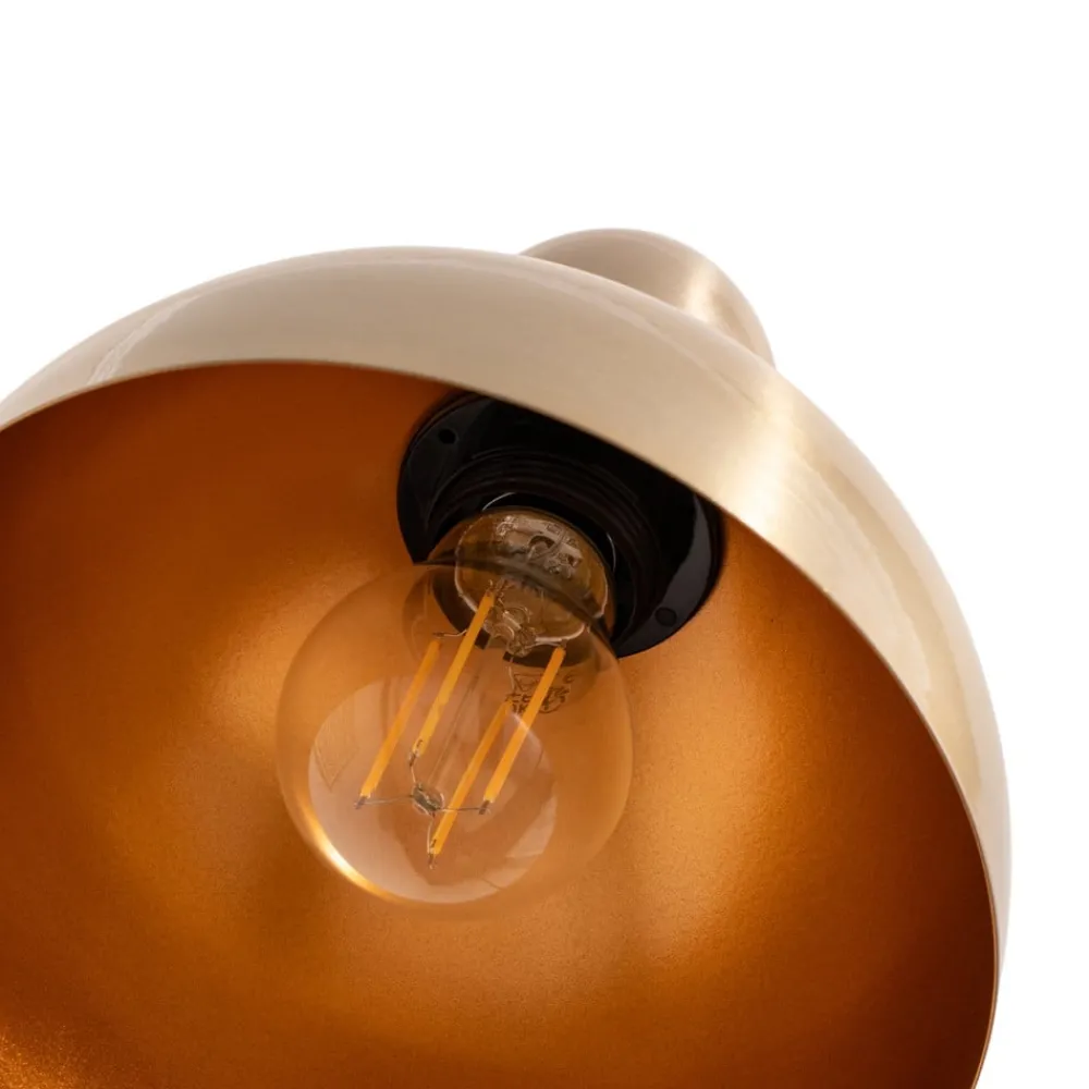 Opviq Gang|Pendellamper > Gulvlampe Varzan, guld, metal, højde 162 cm, E27