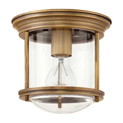 Udendørs Loftlamper ^ Quintiesse Hadrian Mini udendørs loftslampe, bronze/klar