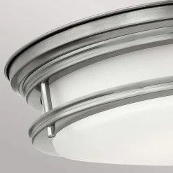 Udendørs Loftlamper ^ Quintiesse Hadrian udendørs loftslampe, antik nikkel/opalhvid