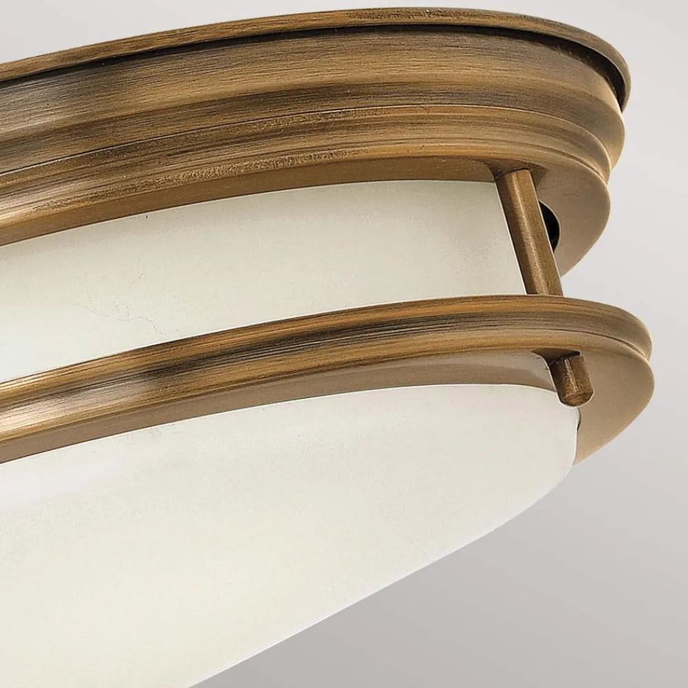 Quintiesse Udendørs Loftlamper > Hadrian udendørs loftslampe, bronze/opalhvid
