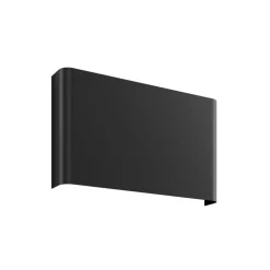 Væglamper|Væglamper ^ Nowodvorski Lighting Haga væglampe, grafit, metal, G9, op/ned, 25,5 cm bred