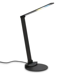 Briloner Arbejdsrum/Kontor|Bordlamper > Haiti LED-skrivebordslampe touchdim CCT sort