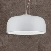 Trio Lighting Pendellamper > Halvskålformet pendellampe Baron i mat hvid