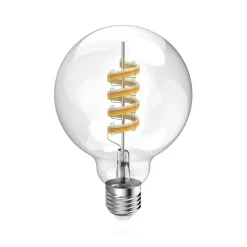 Hama Dæmpbar Led-Pære|Filament Pære > Smart LED Filament E27 G95, WLAN, Matter, 4,9 W, RGBW