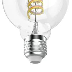Hama Dæmpbar Led-Pære|Filament Pære > Smart LED Filament E27 G95, WLAN, Matter, 4,9 W, RGBW