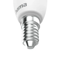 Dæmpbar Led-Pære|Smarte Lyskilder ^ Hama Smart LED klar E14 C35 stearinlys WLAN Matter 4,9 W RGBW