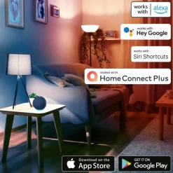 Hama Indbygningsspots > WLAN LED-indbygningsspot, via app CCT hvidt