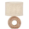 Bordlamper ^ FISCHER & HONSEL Hanke bordlampe, højde 31 cm, skærm sandfarvet