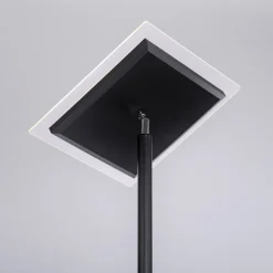JUST LIGHT. GmbH Gulvlamper|Gulvlamper > Hans LED-gulvlampe med læselampe, kantet, sort