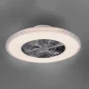 Reality Leuchten Loftventilatorer > Harstad LED-loftventilator, krystalramme