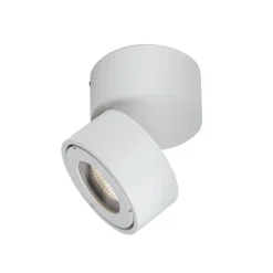 ORION Udendørs Loftlamper > Harvey udendørs spotlampe, hvid, Ø 10 cm, trykstøbt aluminium