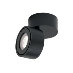 Udendørs Loftlamper ^ ORION Harvey udendørs spotlampe, sort, Ø 10 cm, trykstøbt aluminium