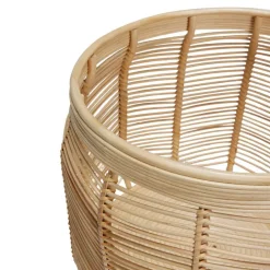 Hübsch Møbel Og Interiør > Luna kurve, sæt med 2, rattan, naturfarvet, Ø 34 & 44cm