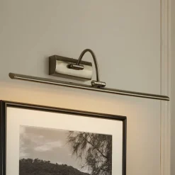 Væglamper ^ Searchlight Head LED-gallerilampe med justerbart hoved, 64 cm