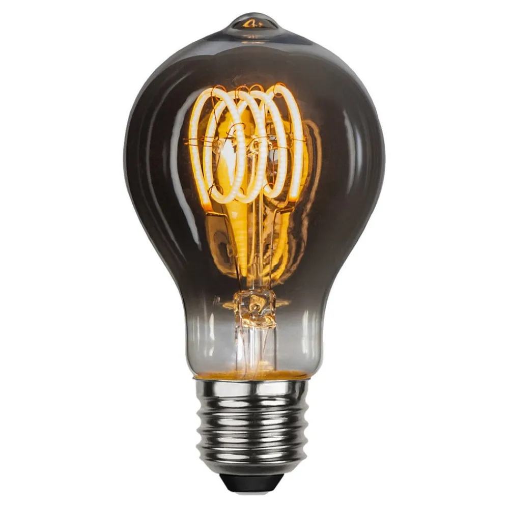 STAR TRADING Dæmpbar Led-Pære|Filament Pære > Heavy Smoke LED-pære E27 2 W 2.100 K filament