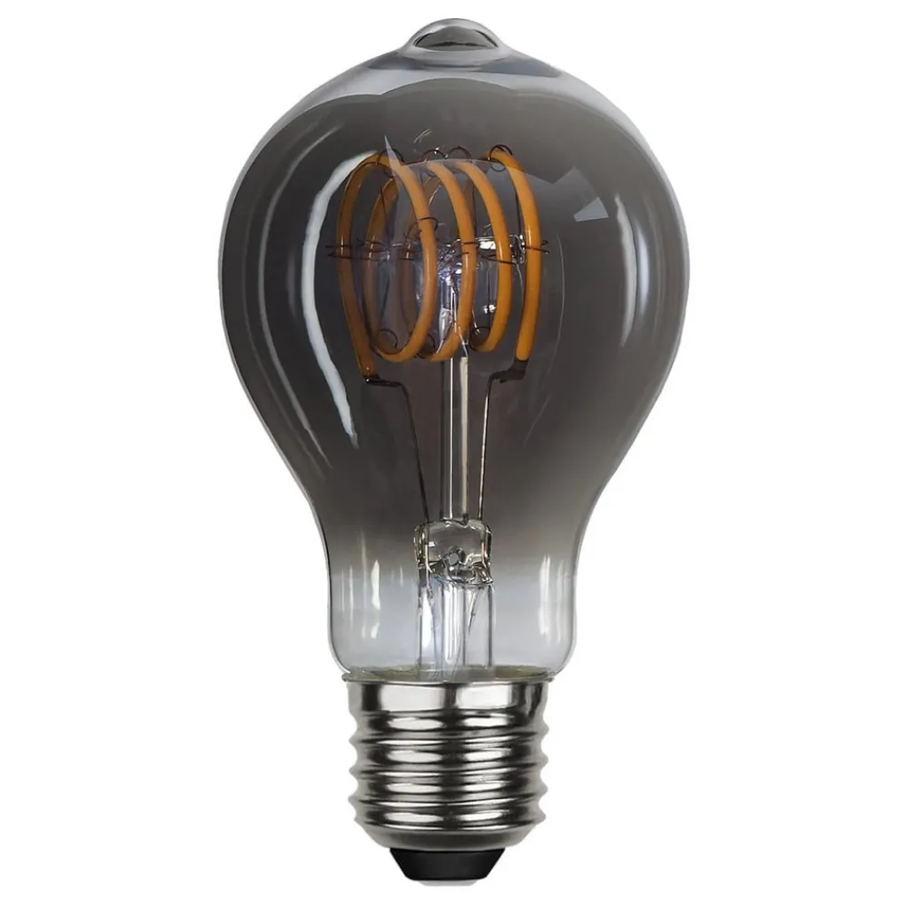 STAR TRADING Dæmpbar Led-Pære|Filament Pære > Heavy Smoke LED-pære E27 2 W 2.100 K filament
