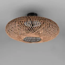 Trio Lighting Loftlamper|Loftlamper > Hedda loftlampe af sisal og metal