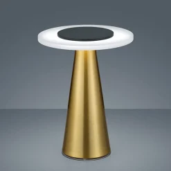 Bordlamper ^ Helestra Bax bordlampe med touchdæmper, messing