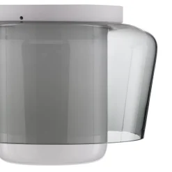 Helestra Loftlamper > Canio - loftlampe i glas, røggrå
