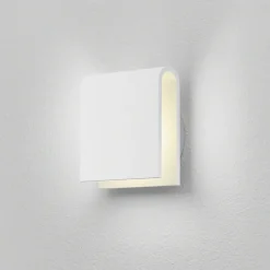 Indbygningsspots ^ Helestra Cano LED-vægindbygningslampe, hvid