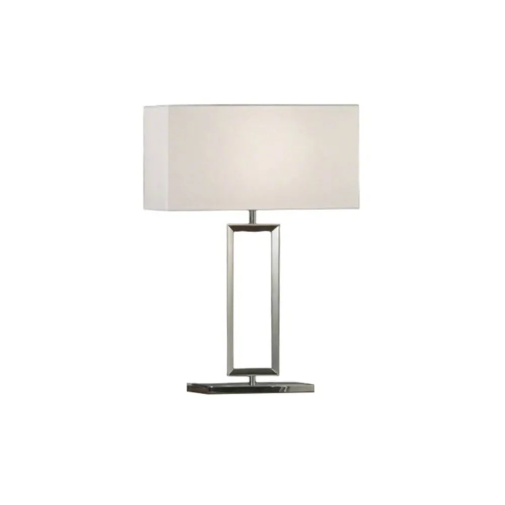 Bordlamper ^ Helestra Enna 2 bordlampe i tekstil, højde 30 cm