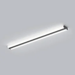 Helestra Væg- Og Spejllamper > LED-spejllampe LOOM, længde 90 cm, sort, IP44