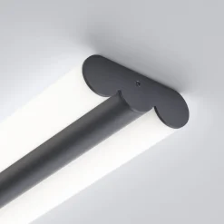 Helestra Væg- Og Spejllamper > LED-spejllampe LOOM, længde 90 cm, sort, IP44