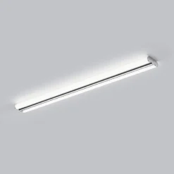 Væg- Og Spejllamper ^ Helestra LED-spejllampe LOOM, længde 90 cm, krom, IP44