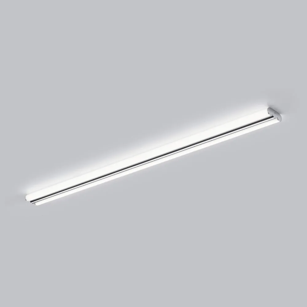 Helestra Væg- Og Spejllamper > LED-spejllampe LOOM, længde 120 cm, krom, IP44