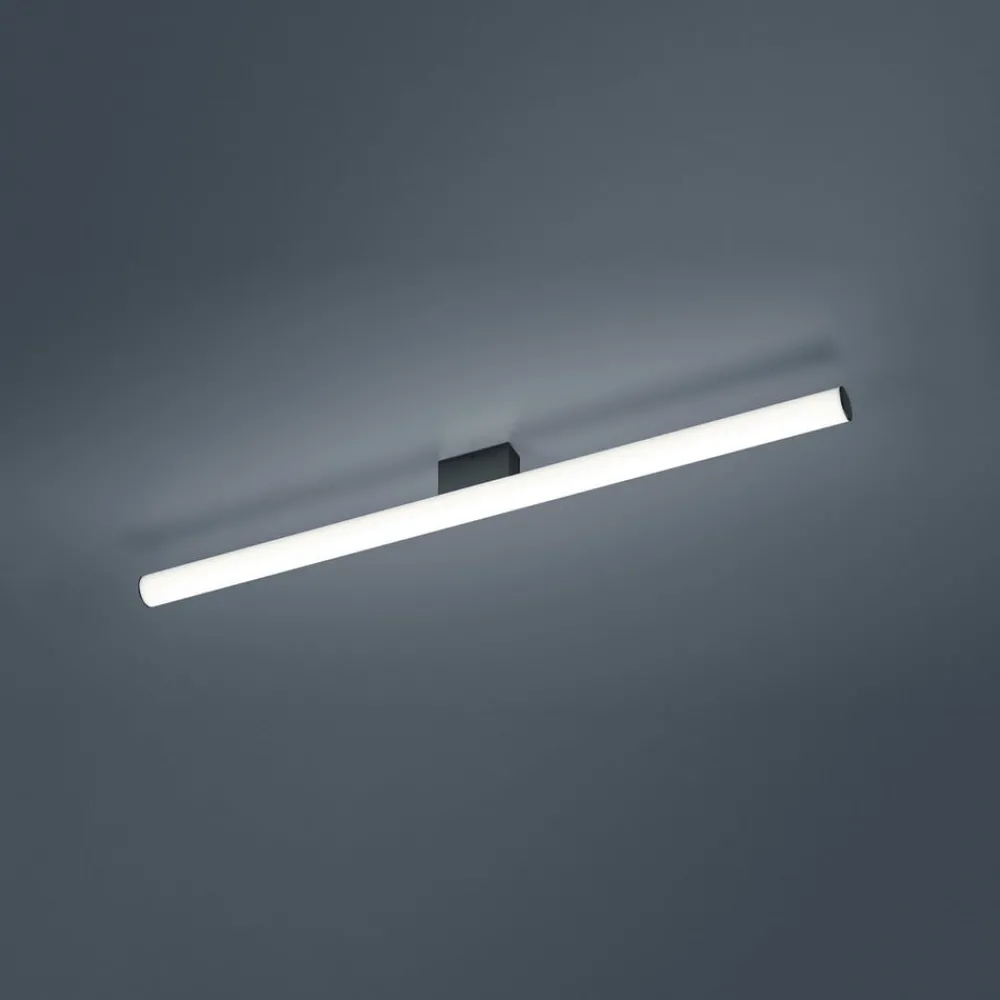 Helestra Væg- Og Spejllamper|Væglamper > Loom LED-spejllampe sort, 90 cm