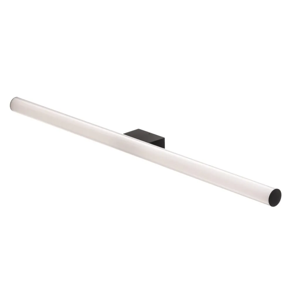 Helestra Væg- Og Spejllamper|Væglamper > Loom LED-spejllampe sort, 90 cm
