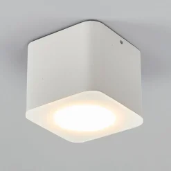 Helestra Loftlamper|Spotlights > Oso LED-loftspot, kantet, hvid mat
