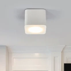 Helestra Loftlamper|Spotlights > Oso LED-loftspot, kantet, hvid mat