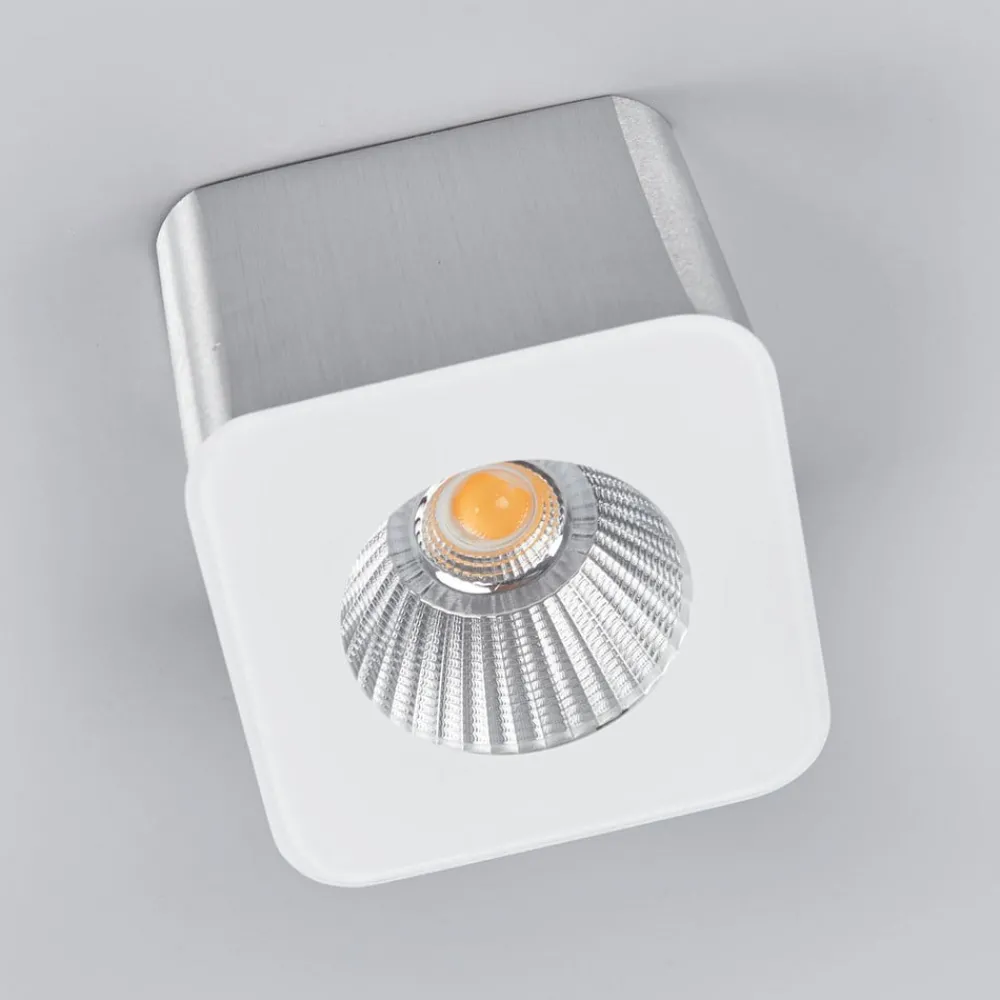 Helestra Loftlamper > Oso LED-loftspot, kantet, mat alu