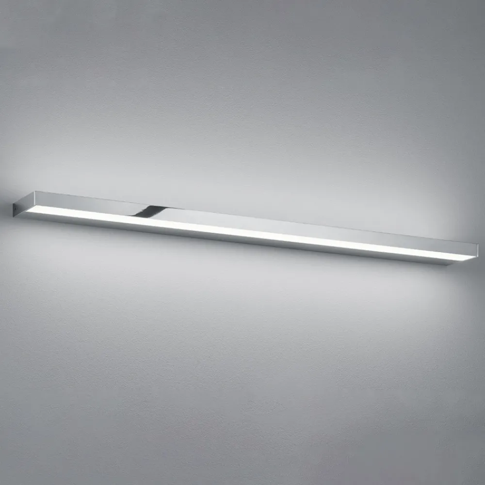 Helestra Gang|Væg- Og Spejllamper > Slate LED-væglampe, krom, 90 cm