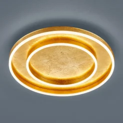 Loftlamper|Loftlamper ^ Helestra Sona LED-loftlampe dæmpbar Ø60 cm guld