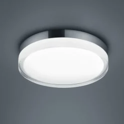 Helestra Loftlamper|Loftlamper > Tana LED-loftslampe, krom, Ø 28 cm