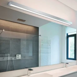 Helestra Væg- Og Spejllamper|Væglamper > Theia LED-spejllampe, forkromet, 120cm