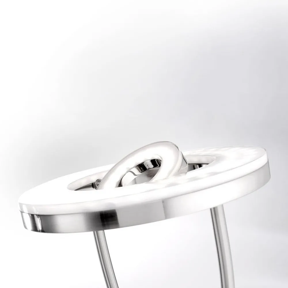 Gulvlamper|Gulvlamper ^ JUST LIGHT. GmbH Helia LED-gulvlampe med læselampe, stål