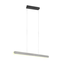 Trio Lighting Pendellamper > Helios LED-hængelampe, udtrækkelig dim CCT alu