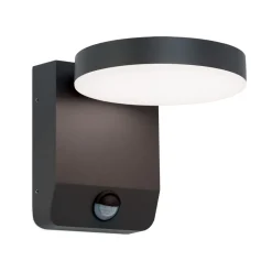 ORION Væglampe Med Sensor > Hendryk LED-væglampe, udendørs med sensor, sort