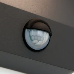 ORION Væglampe Med Sensor > Hendryk LED-væglampe, udendørs med sensor, sort