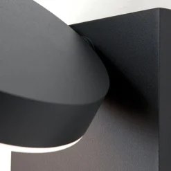 ORION Væglampe Med Sensor > Hendryk LED-væglampe, udendørs med sensor, sort
