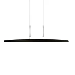 HerzBlut Bæredygtige Lamper > Arco LED-hængelampe ask eg trækul 130cm
