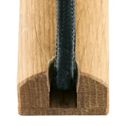 HerzBlut Gulvlamper|Gulvlamper > Elli gulvlampe, knasteg oliebeh./sort