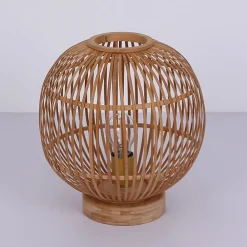 Globo Bordlamper > Hildegard bordlampe af bambus, Ø 30 cm