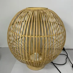 Globo Bordlamper > Hildegard bordlampe af bambus, Ø 30 cm