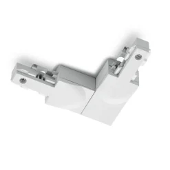 Trio Lighting Skinnesystem > Hjørneforbinder DUOline jordstik, ude, hvid