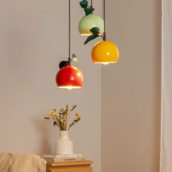 Luminex Pendellamper > Hængelampe Apple mix, farverig, metal, Ø 42 cm, 3 lyskilder, E27